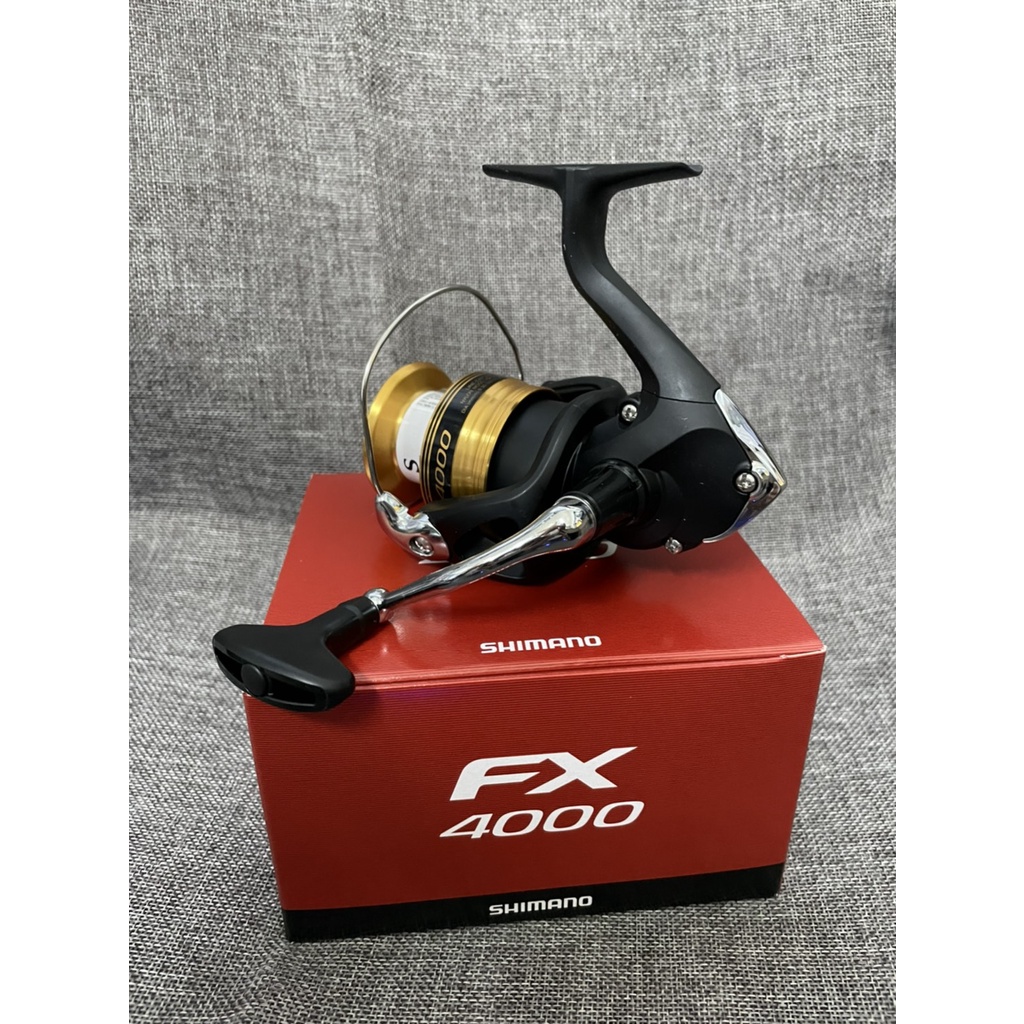 SHIMANO FX 1000~4000 盒裝版/ 附線版紡車式釣魚捲線器溪釣池釣海釣平價入門款釣魚