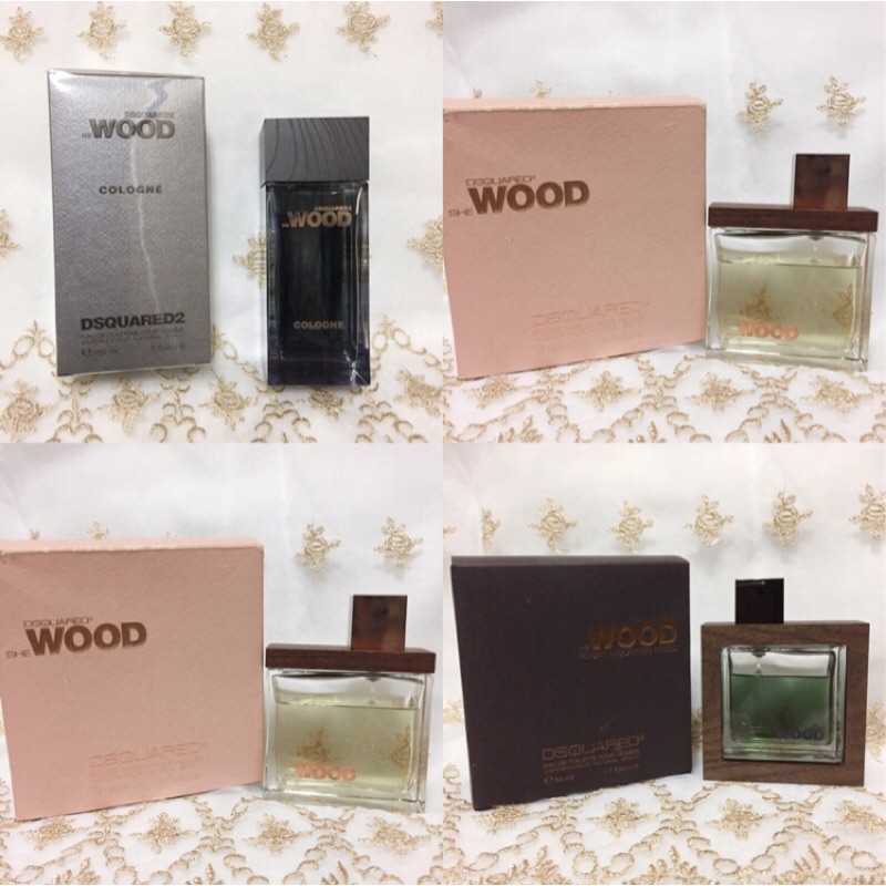 DSQUARED²】He Wood cologne/Rocky落磯山木/She Wood-分裝香水/試管