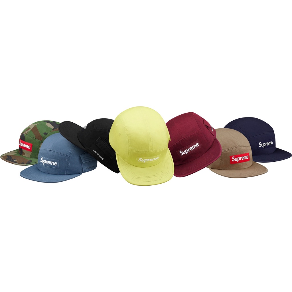 AirRoom 全新正品現貨SUPREME WILDLIFE SIDE POCKET CAMP CAP 迷彩側邊