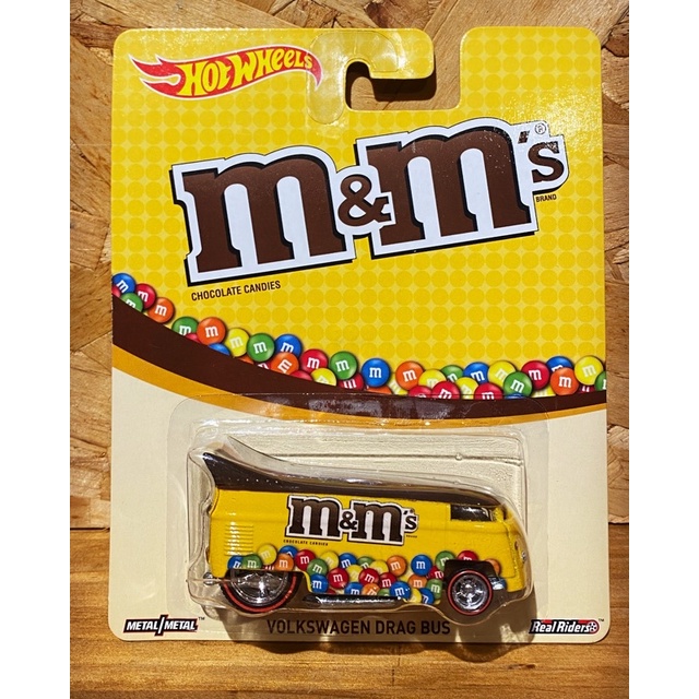 Hot Wheels 風火輪m&m VOLKSWAGEN T1 DARG BUS美版稀有| 蝦皮購物