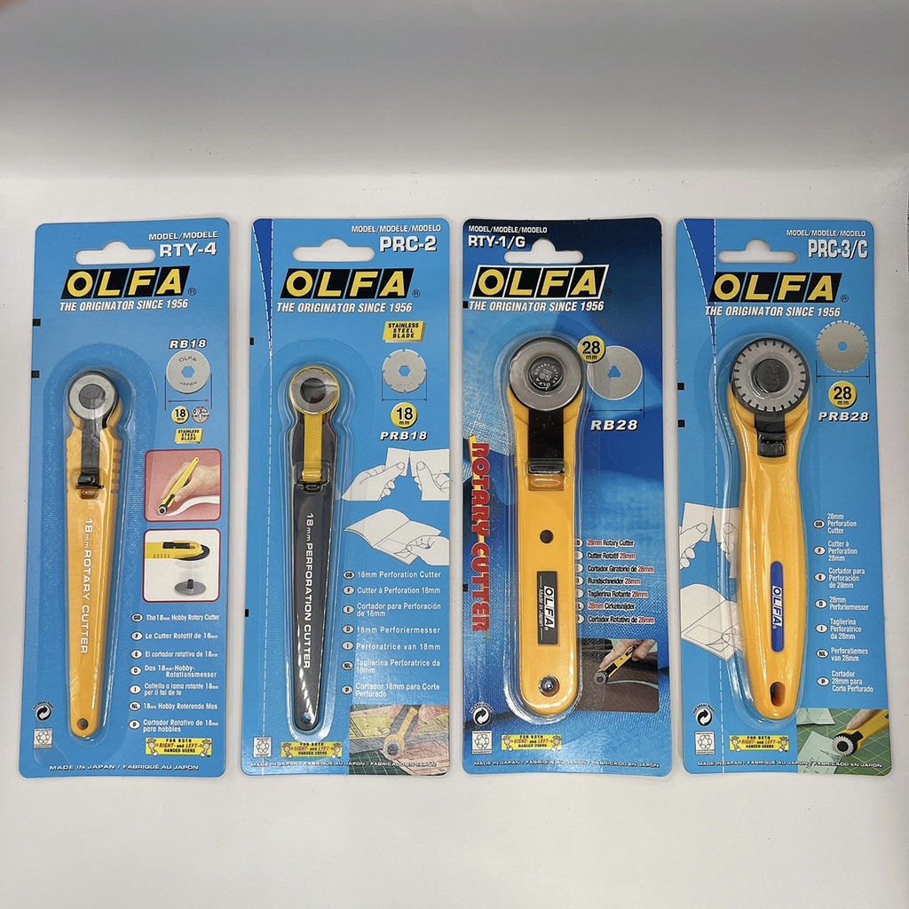 [創藝人美術社]OLFA 小型輪轉式割布刀 虛線刀 18mm 28mm | 蝦皮購物