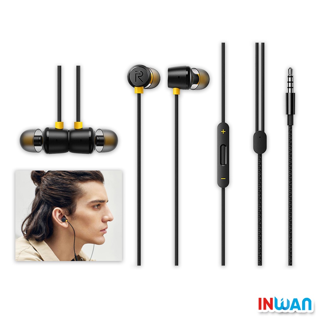 印灣 INWAN 】適用 FOR REALMI 全新原廠 耳機 HETSET KABEL TELFON | 蝦皮購物