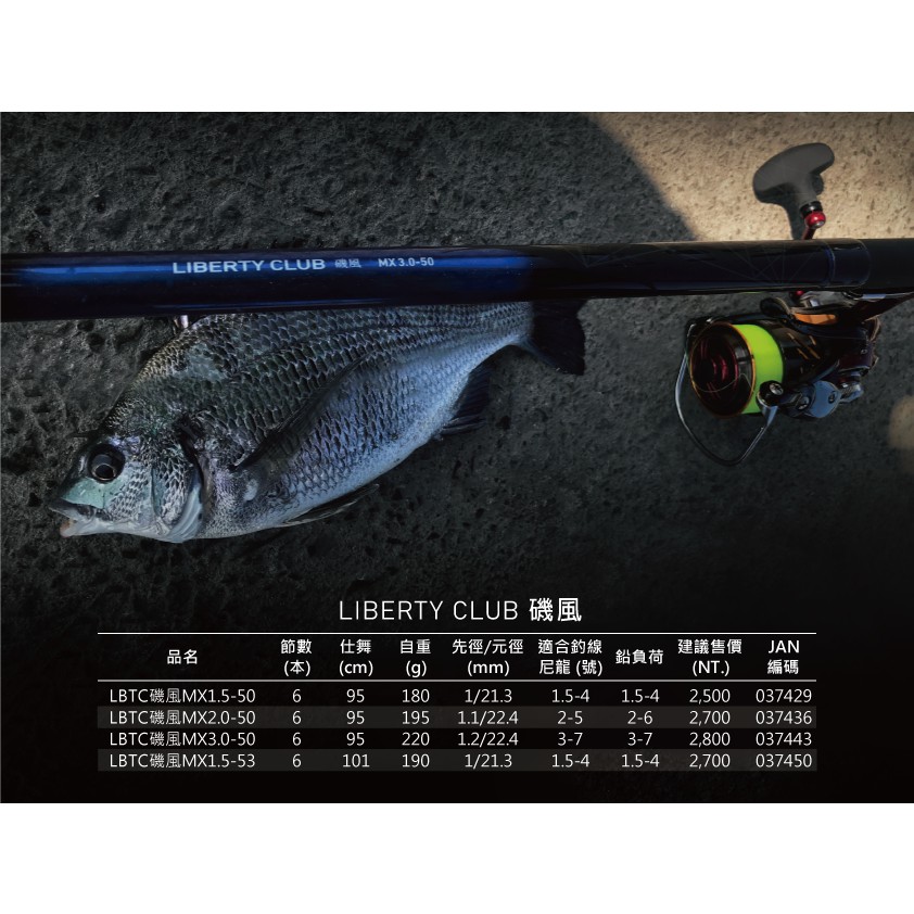 公司貨🔥 DAIWA 新款磯風MX 磯釣竿LIBERTY CLUB ISOKAZE 磯釣澎湖黑鯛