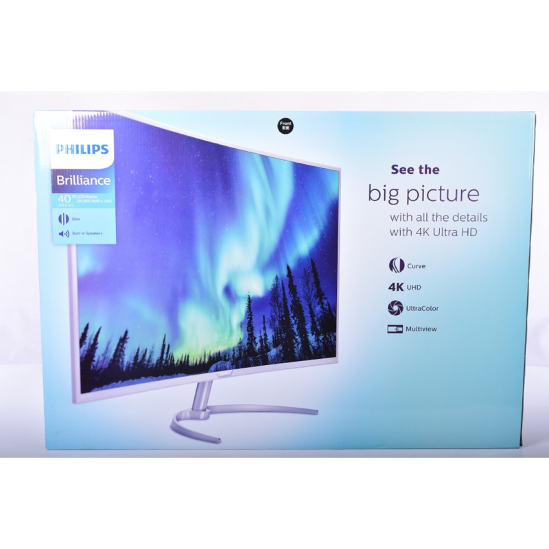 BDM4037U 40インチ 4K 曲面ディスプレイ BDM4037U 40インチ 4K 曲面ディスプレイ PHILIPS BDM4037U 4K 高