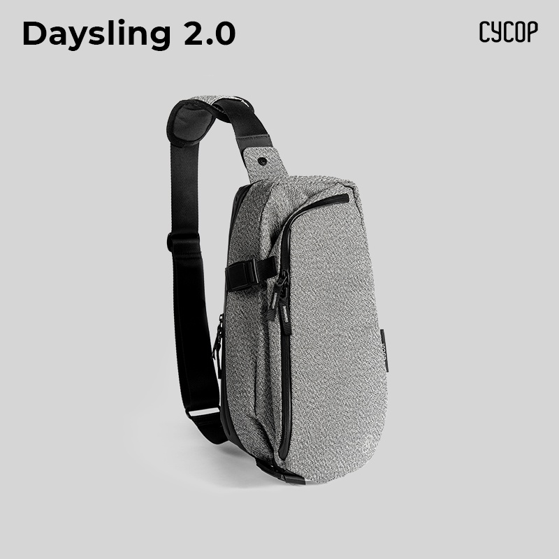 CYCOP】DaySling 2.0 Pro 耐磨防割擴充肩背包| 戶外防潑水防割包耐磨