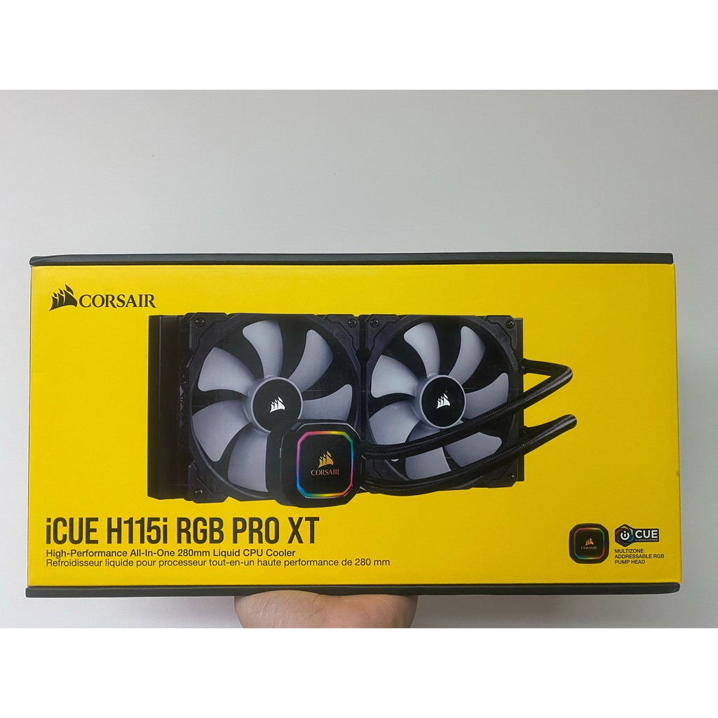 海盜船CORSAIR H115i RGB PRO XT 280mm CPU散熱器| 蝦皮購物