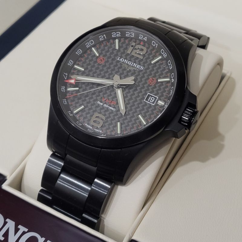 LONGINES Conquest V.H.P. GMT L3.728.2.56.6