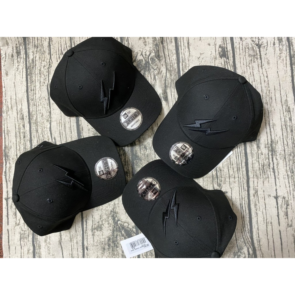 NEWERA FRAGMENT DESIGN フラグメントデザイン サンダーロゴ - キャップ