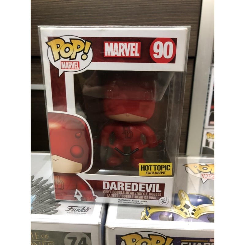 Funko pop Marvel Daredevil 漫威夜魔俠OG紅Hot Topic限定| 蝦皮購物