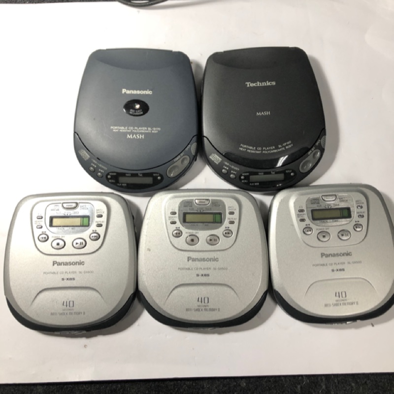 Panasonic ポータブルCDプレーヤー SL-SX500 パナソニック 動作確認済】Panasonic ポータブルCDプレーヤー SL-SX500 ブルー