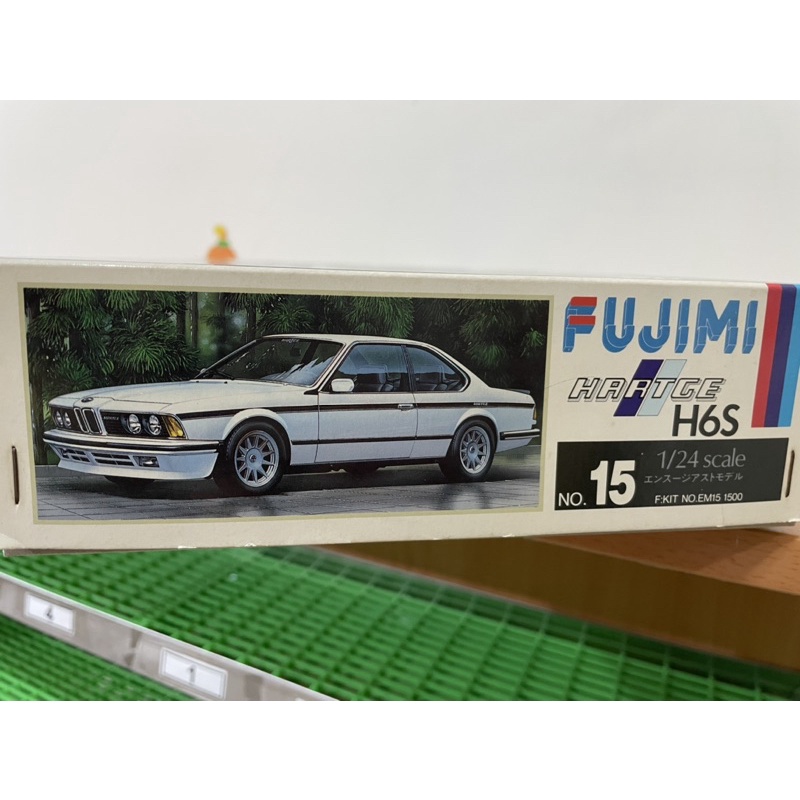 富士美模型車 FUJIMI EM15 EM版 BMW HARTGE H6S(635csi) 1987製