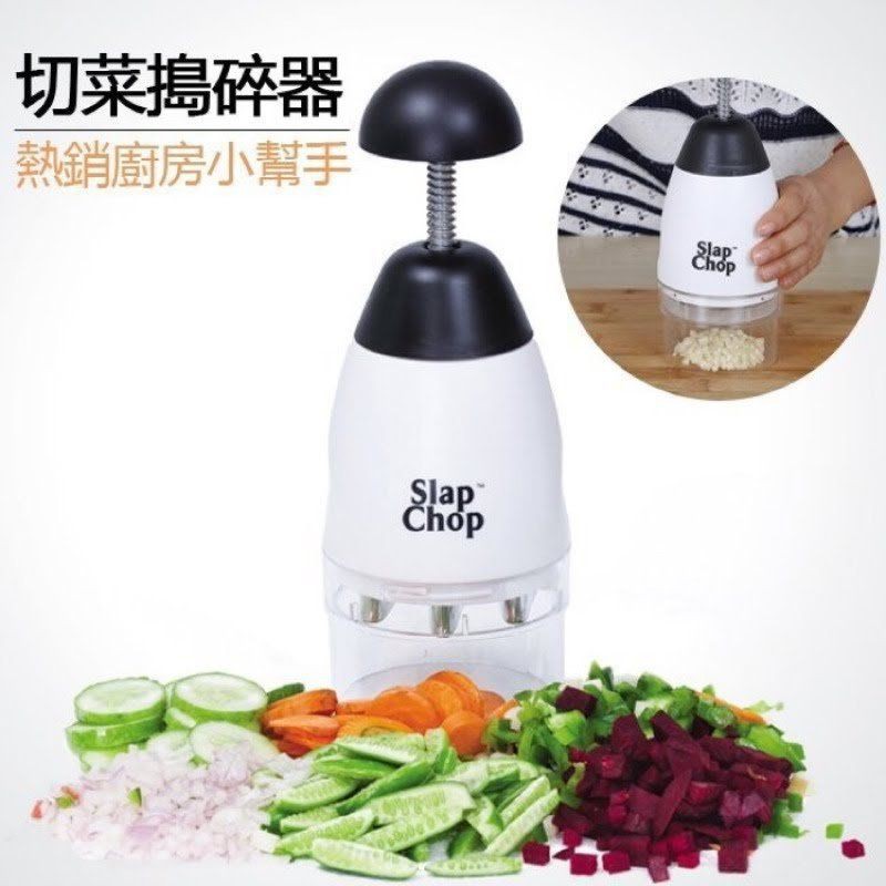 二手 slap chop拍拍刀 多功能切菜 倒碎器 萬用 料理 方便 | 蝦皮購物