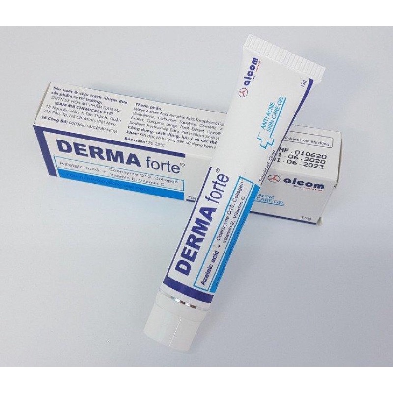 特價」抗痘凝膠Derma forte 15g 任二酸凝膠 | 蝦皮購物