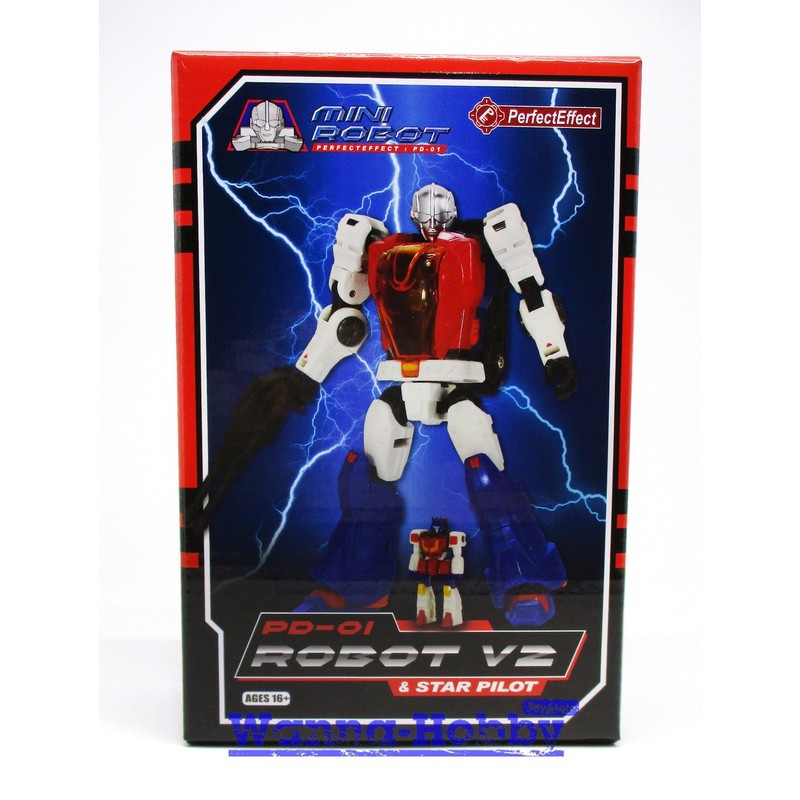 挖寶】Perfect Effect PD-01 ROBOT V2 STAR PILOT 微星小超人奧特