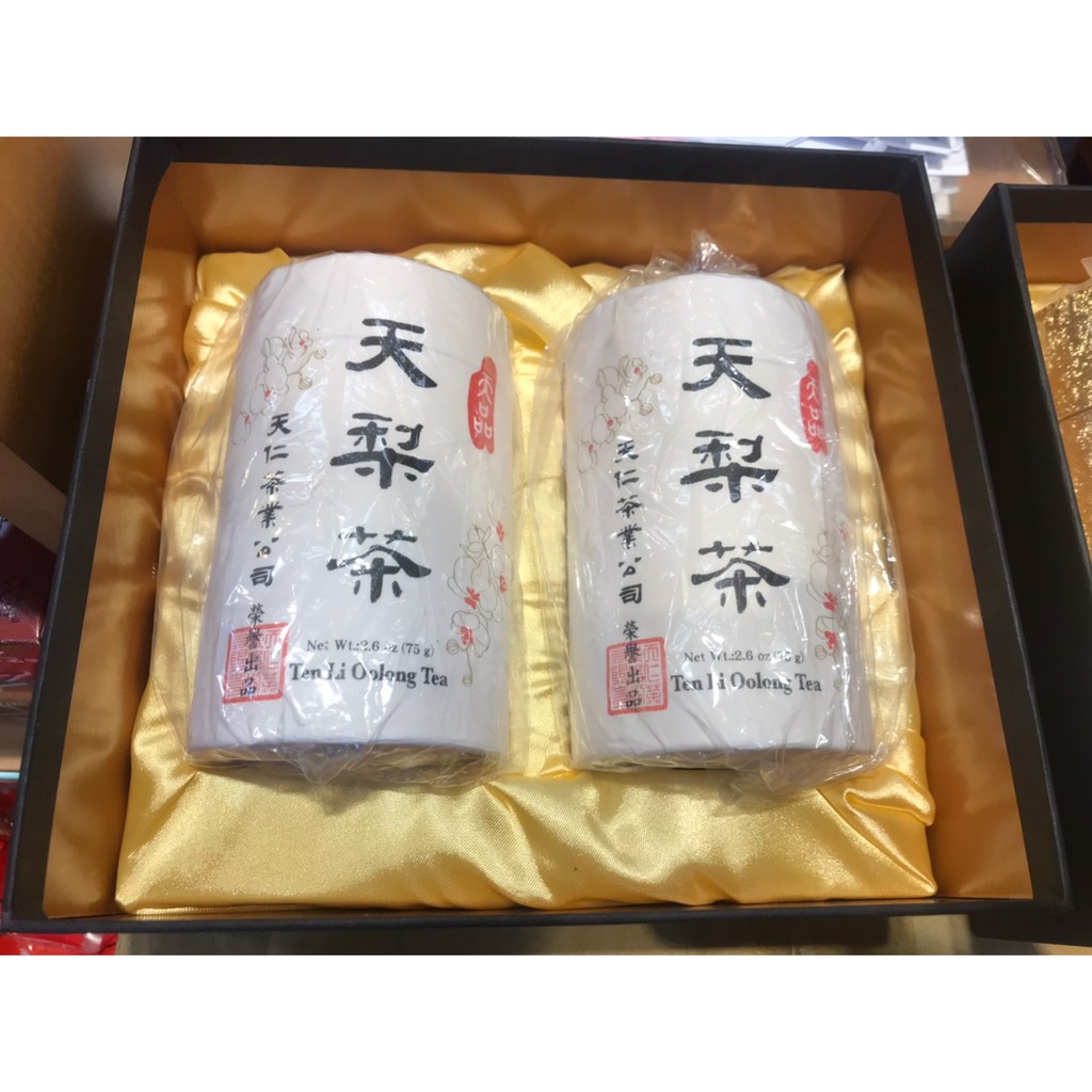 澄韻堂】(現貨, 效期新) 代購天仁茗茶天梨茶高山烏龍茶75克2罐