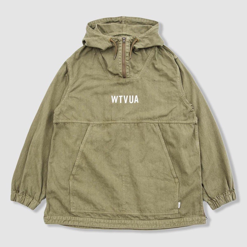 WTAPS 18SS SBS JACKET / COTTON. DENIM 水洗附帽套衫外套| 蝦皮購物