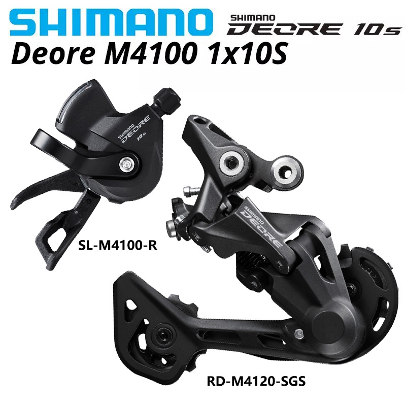 Shimano Deore M4100 – Deragliatore Posteriore RD-M4120 10 Velocità, Nuovo - Foto 2