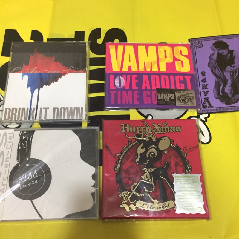 L'Arc~en~Ciel 彩虹樂團單曲專輯cd VAMPS HYDE | 蝦皮購物