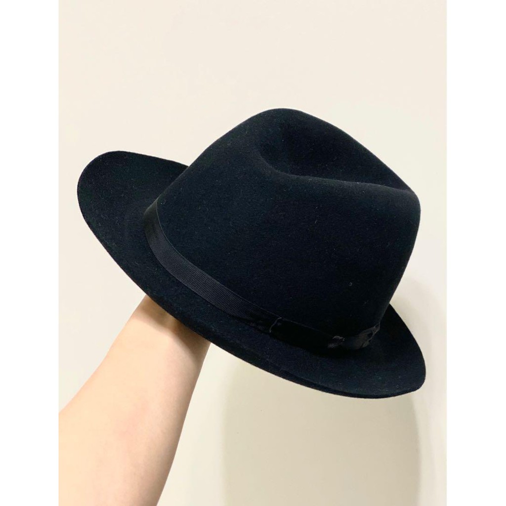 Lock&Co hatters London voyager trilby 黑色 紳士帽 冬天必備 毛料 HAT