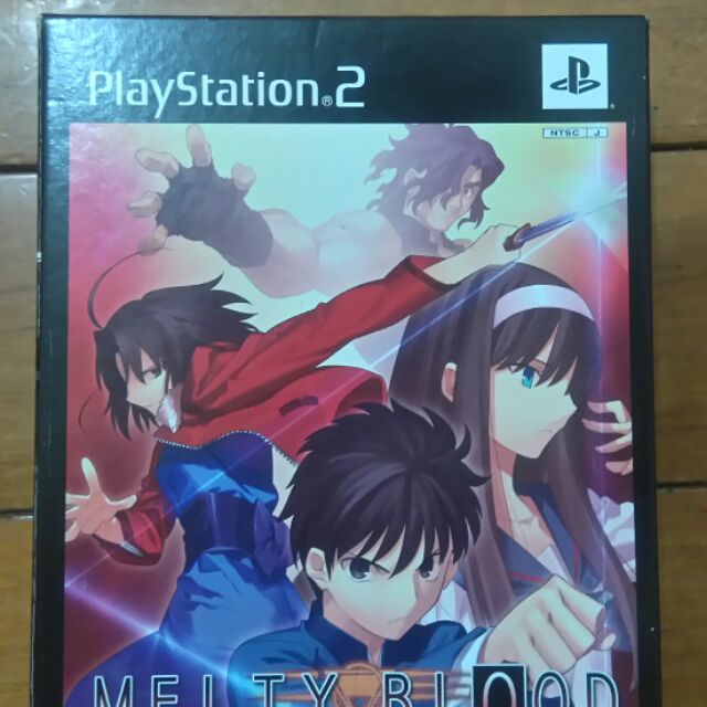 PS2 MELTY BLOOD MBAA 初回限定版 TYPE MOON 逝血之戰 月姬格鬥 空之境界 fate