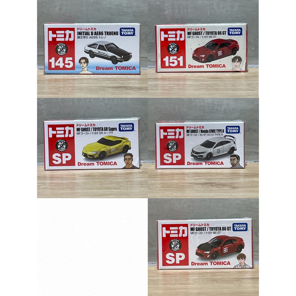 bear)日本正版現貨多美Tomica 頭文字D 藤原拓海AE86 145 GT GR TYPE R