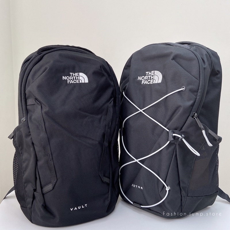 The North Face TNF VAULT 黑色JESTER 筆記本電腦包後背包背包包包男生