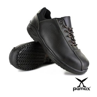 PAMAX 帕瑪斯-皮革製高抓地力安全鞋/PA03301FEH-後跟反光/男女尺寸3-13-大尺碼