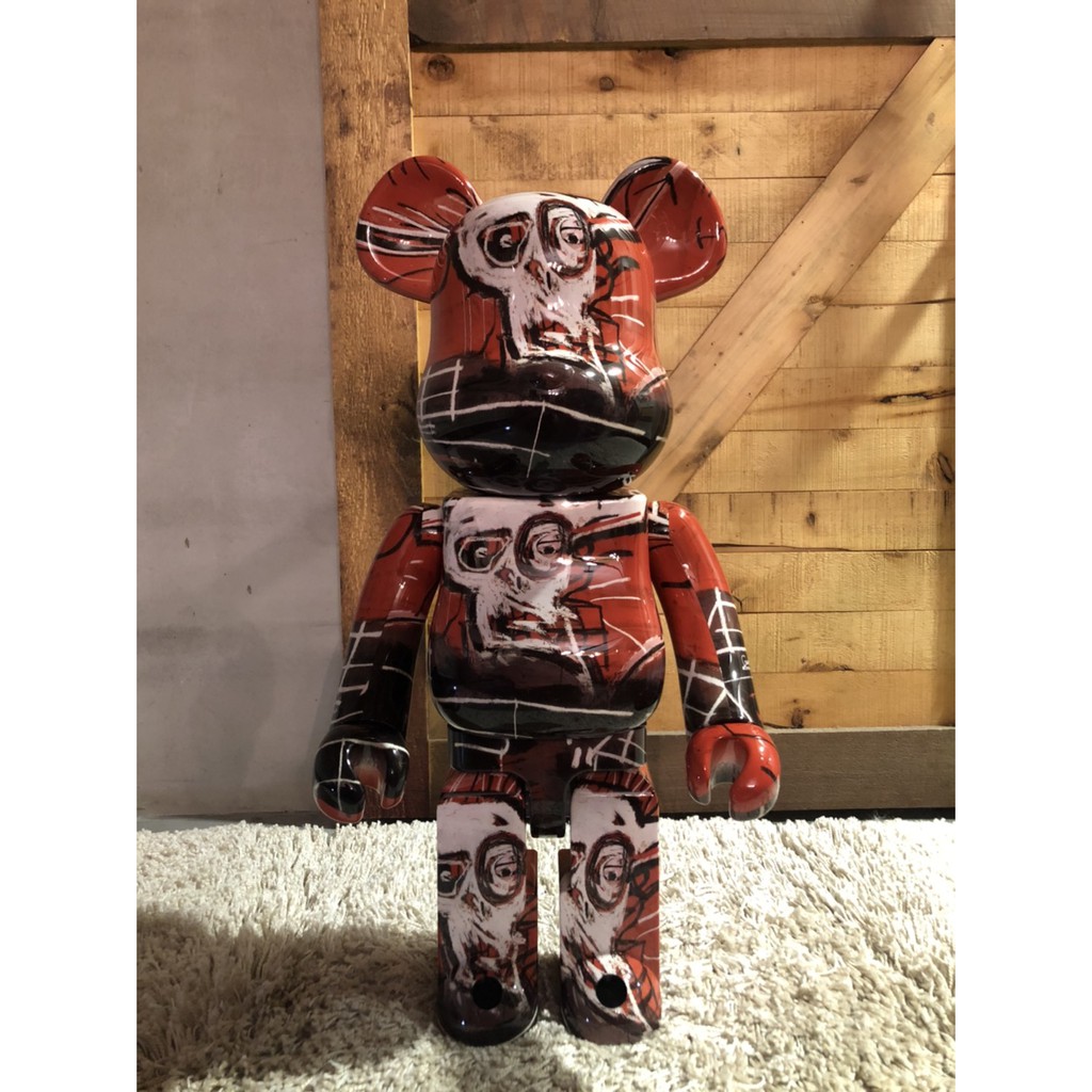 Be@rbrick Jean-Michel Basquiat #5 1000% 五代巴斯奇亞| 蝦皮購物