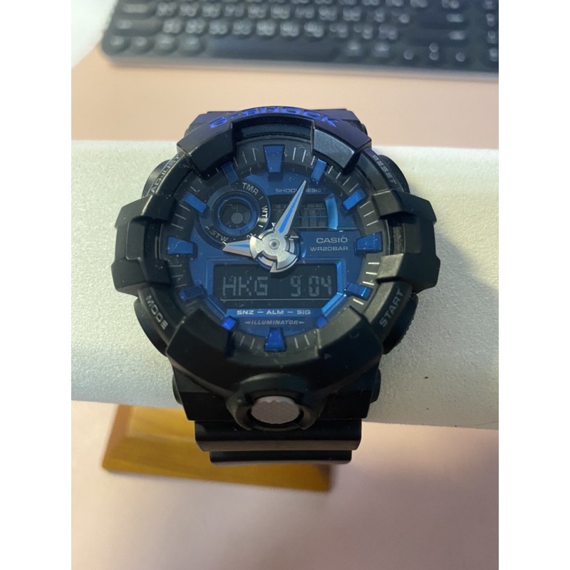 二手 Casio g-shock 5522藍色 特殊款