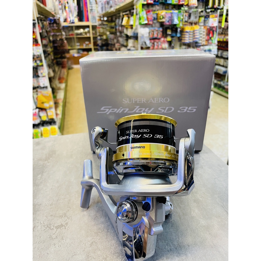 釣界傳說】SHIMANO SUPER AERO SPIN JOY SD 30 / 35 標準式樣遠投捲線