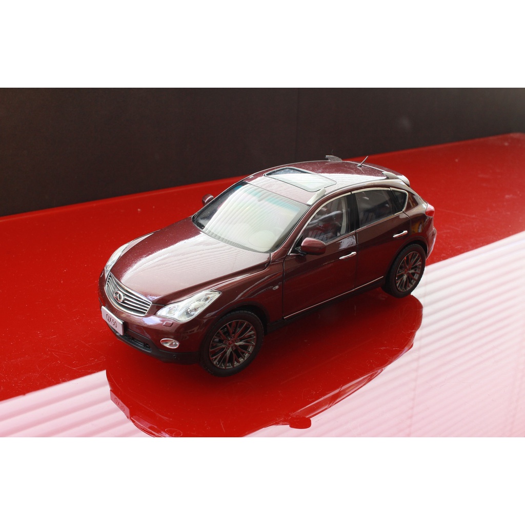 1/64 Scale Paudi Infiniti Q50S Model White Vehicle Car Toy