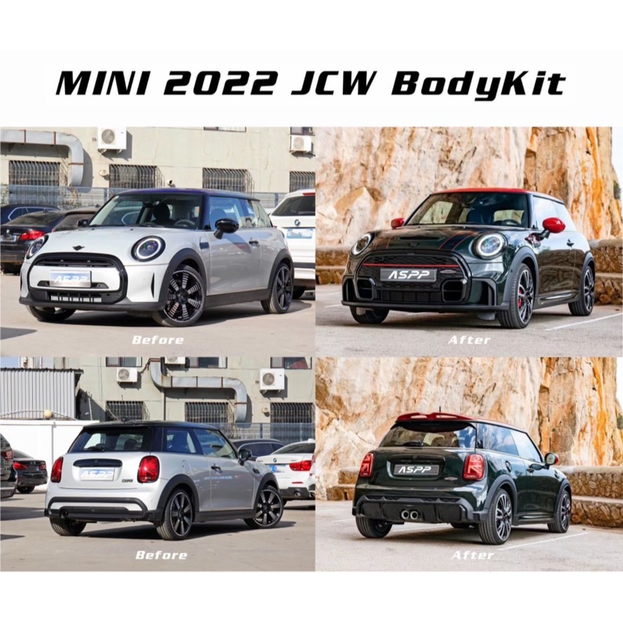 【M.GARAGE】Mini Cooper S F56 JCW 2022 最新款 套件 大包 改裝 | 蝦皮購物