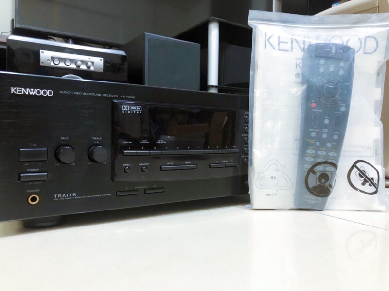 日本製KENWOOD KR-V999D 5.1聲道120瓦AM/FM 收音擴大器| 蝦皮購物