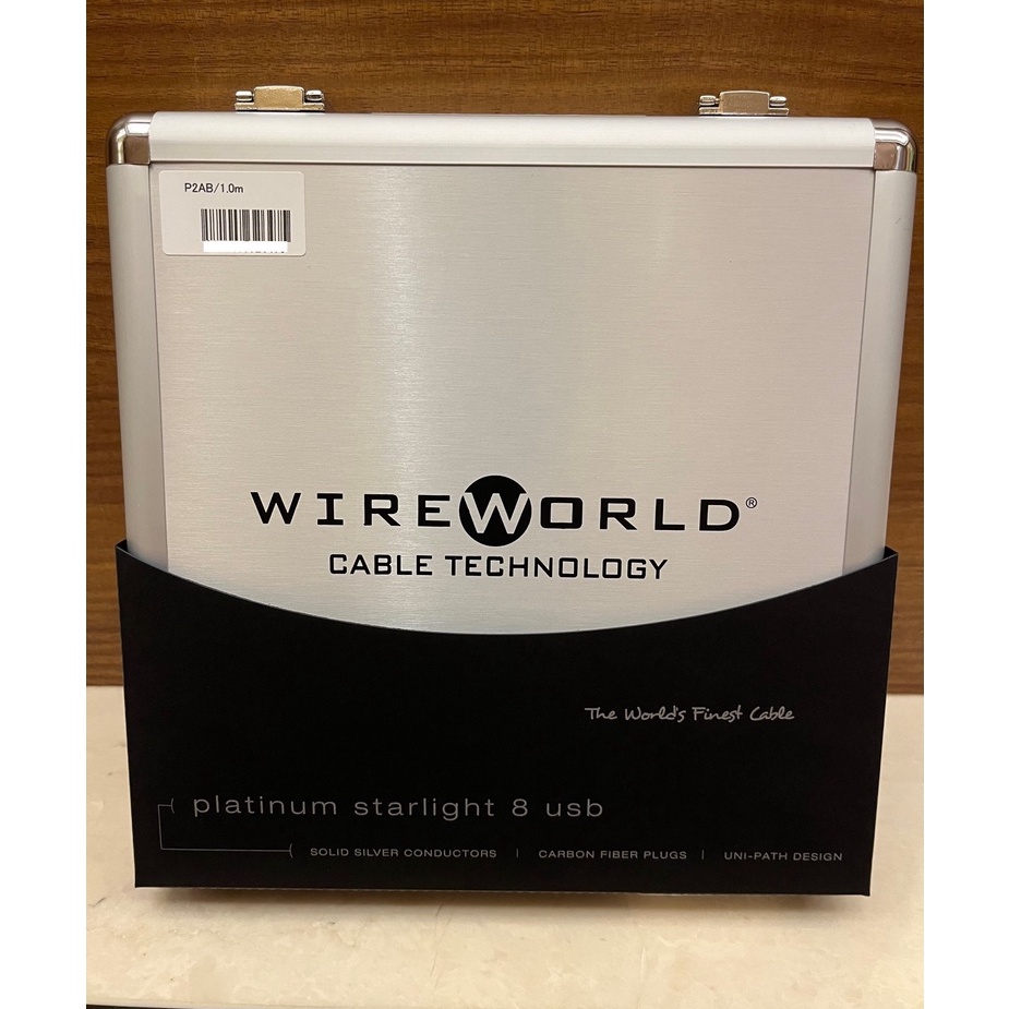 特價]全新正品WireWorld Platinum Starlight 8 白金星光8 USB A to B