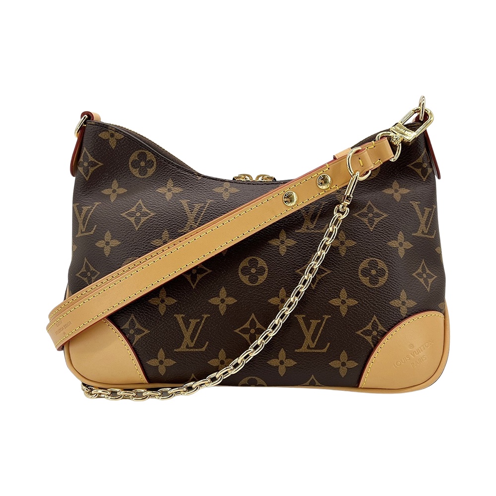 Louis Vuitton Boulogne 帆布手提/斜背包(M45832-咖) | 蝦皮購物