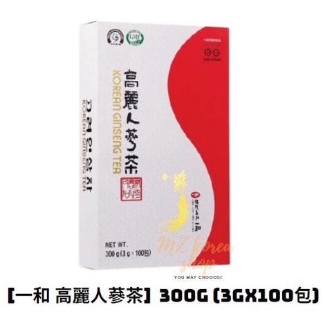 一和高麗人參濃縮茶 300g 新品未開封 一和高麗人蔘濃縮