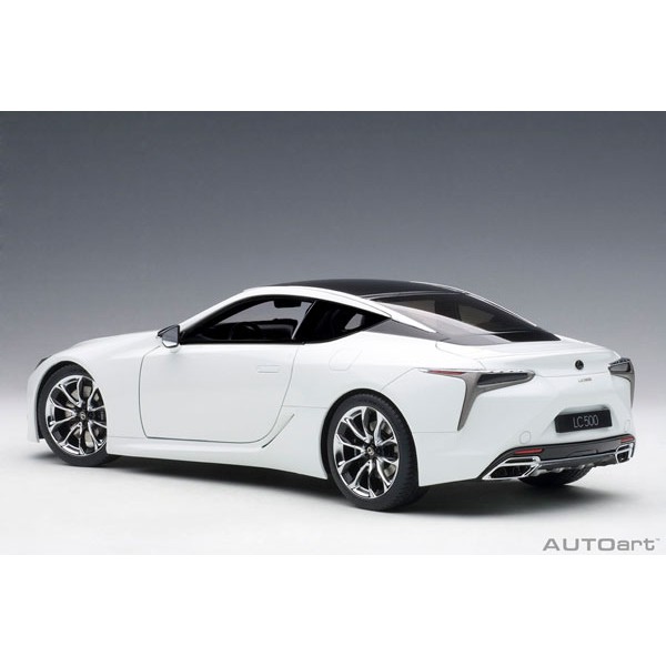 製作中 1/18 AUTOart LEXUS LC500 改 1/18 AUTOart Lexus LC LC500 LC 500 (Metallic White) Car