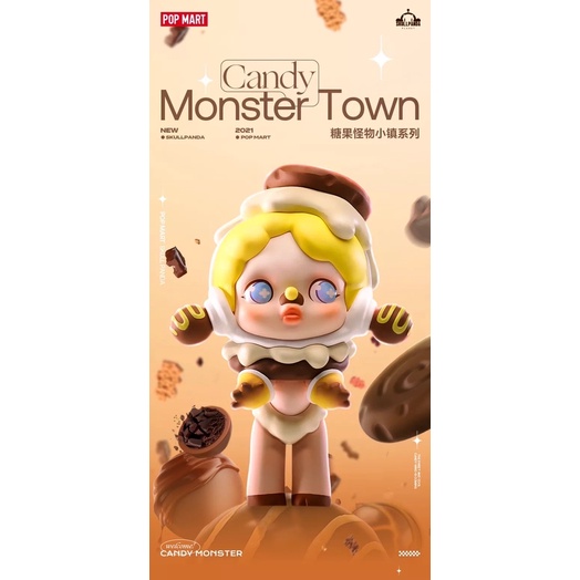 POP MART x Skullpanda Candy Monster Town 盲盒系列