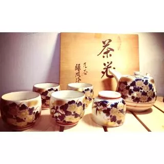 御組湯吞   九谷燒 御組湯吞 九谷燒