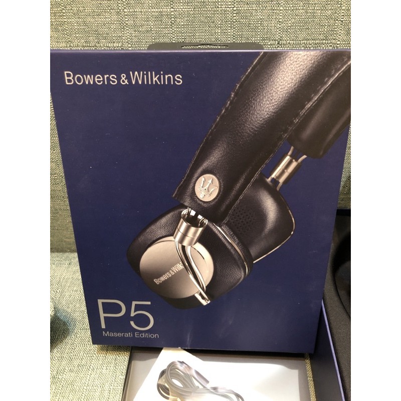 bowers & wilkins p5 Maserati edition 海神聯名版，有線耳機二手