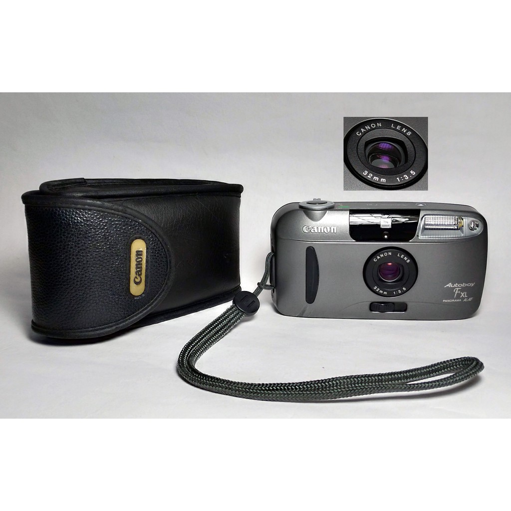 [ 慢調思理 ] 稀少 美品 Canon Autoboy F XL 超輕巧 32mm / f3.5 鏡頭乾淨明亮