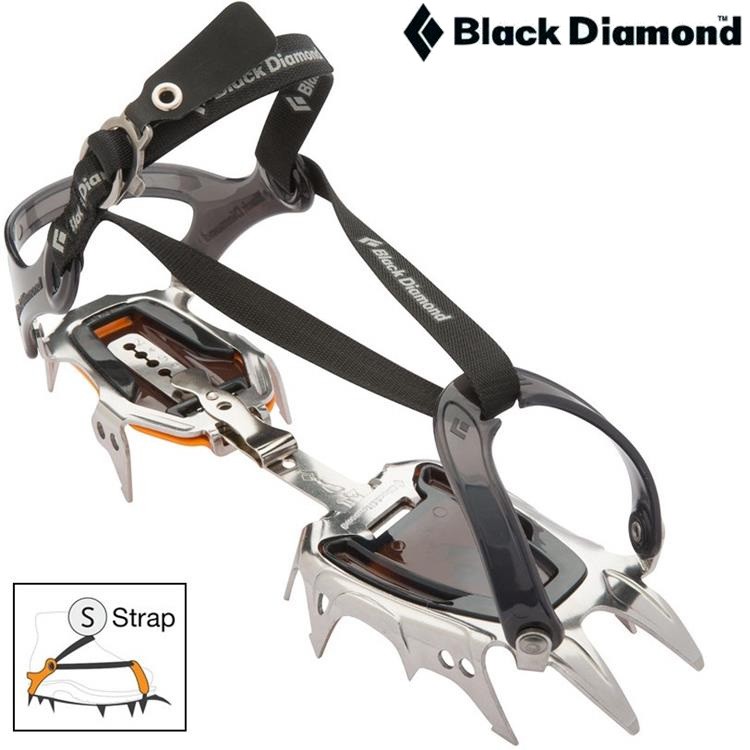 Black Diamond Serac Strap 冰塔綁帶式不鏽鋼12爪冰爪 BD 400041 | 蝦皮購物