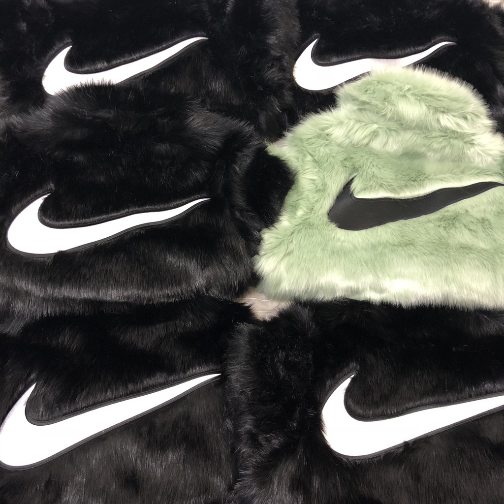 全新現貨 NIKE X AMBUSH REVERSIBLE FAUX-FUR COAT 皮草 毛料外套 oversize