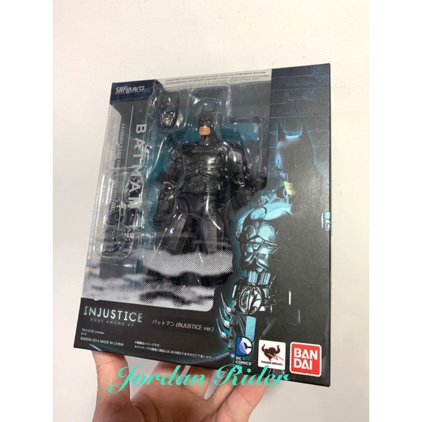 SHF 蝙蝠俠 Batman Injustice Ver. 不義聯盟 DC 可動 人偶 正版 | 蝦皮購物
