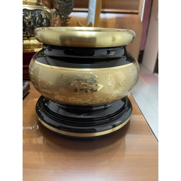 PRAYING CENSER【6寸/7寸/8寸】 白佛字心经炉