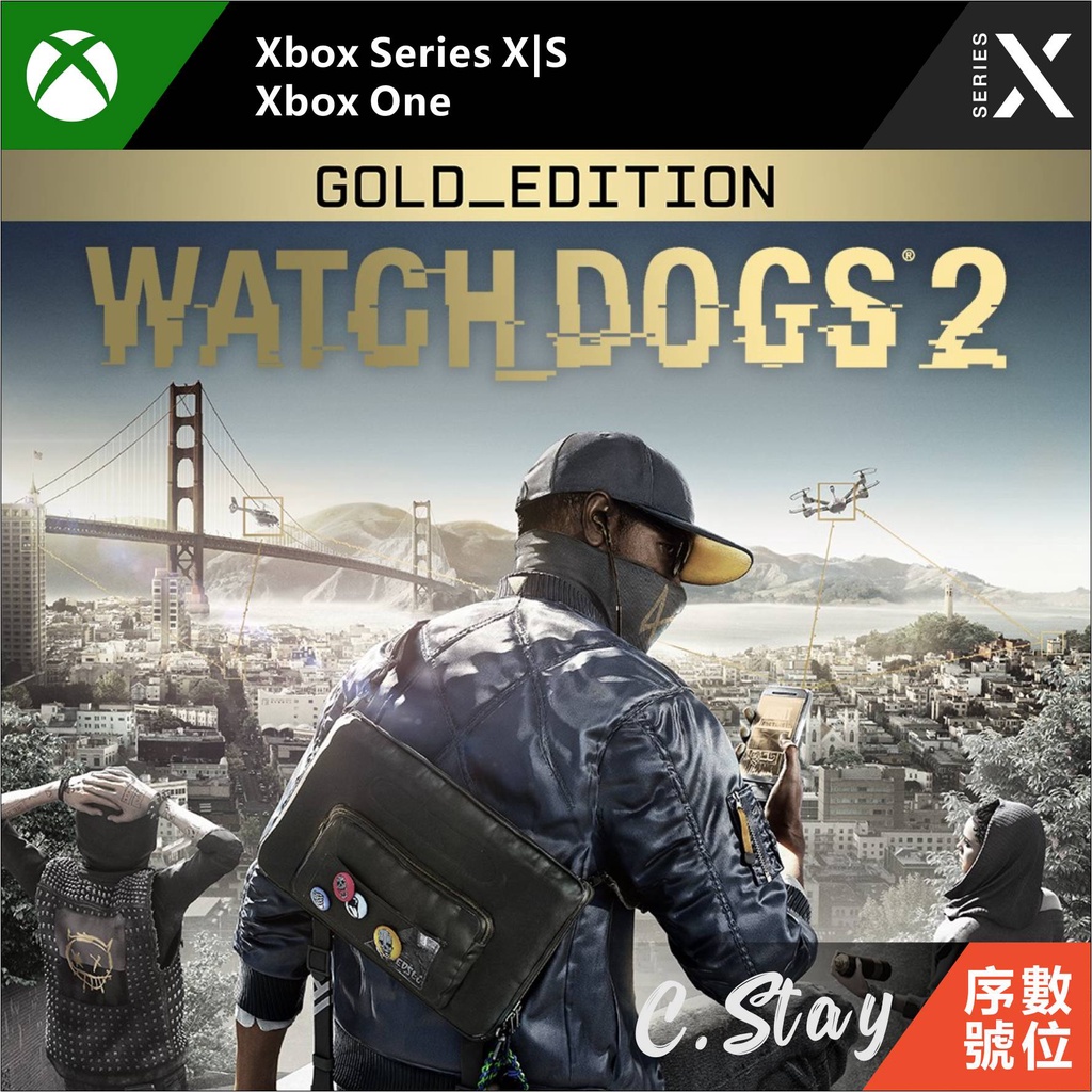 看門狗2 黃金版XBOX ONE SERIES X|S 中文版Watch Dogs 2 Gold Edition