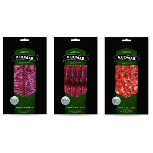 黑門 西班牙🇪🇸進口 ALJOMAR 伊比利 綠標 伊比利豬 豬肉 臘腸 香腸 煙燻 火腿切片 | 蝦皮購物