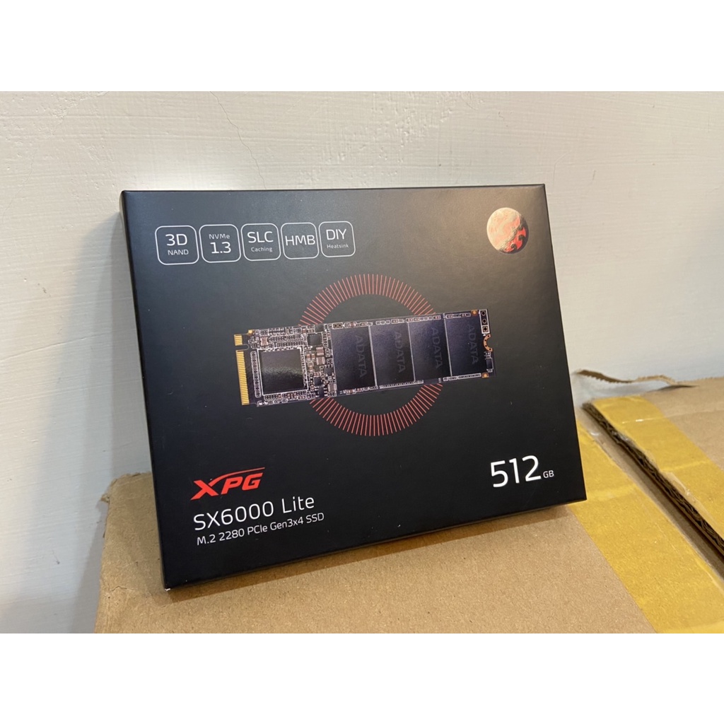 【好物坊】ADATA威剛XPG SX6000 Lite 512GB M.2 2280 PCIe SSD固態硬碟 | 蝦皮購物