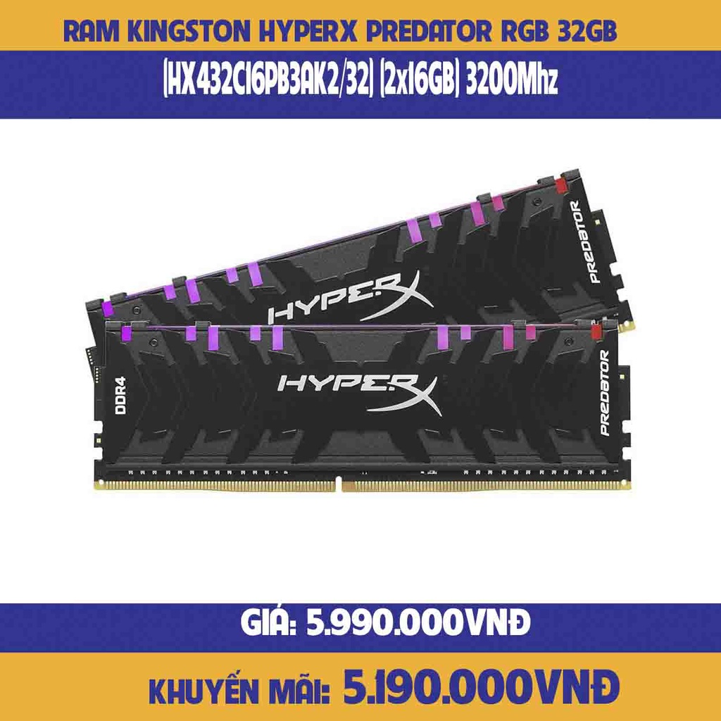 Kingston hyperx deals predator 32gb