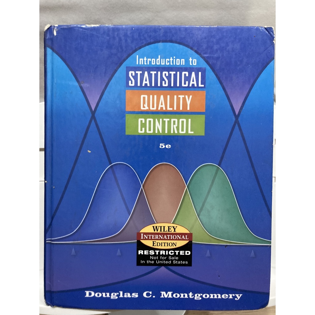 Introduction to Statistical Quality Control 5e 品質管理、品質管制 | 蝦皮購物